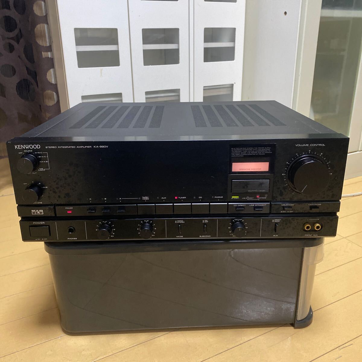 KENWOOD プリメインアンプ KA-990V 動作品