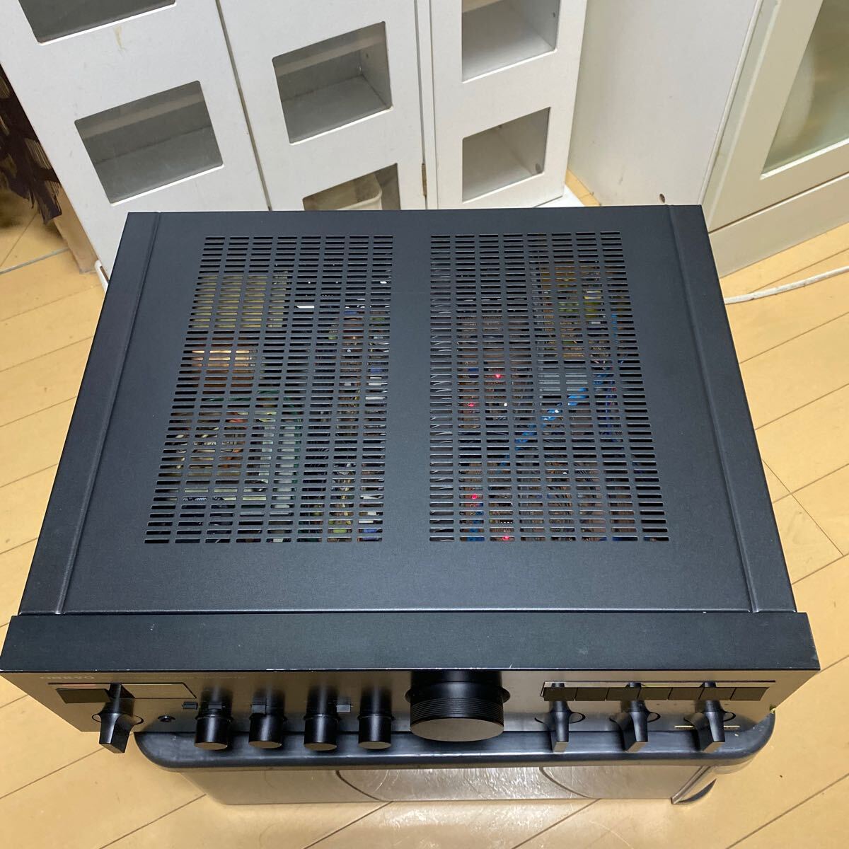 ONKYO プリメインアンプ A-817RXII 動作品　no.3921_画像4