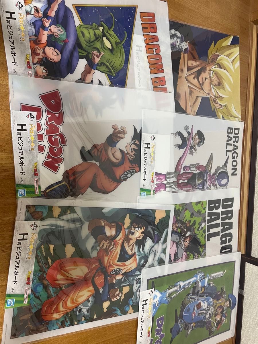 ドラゴンボール ビジュアルシート ビジュアルボード 鳥山明 18枚