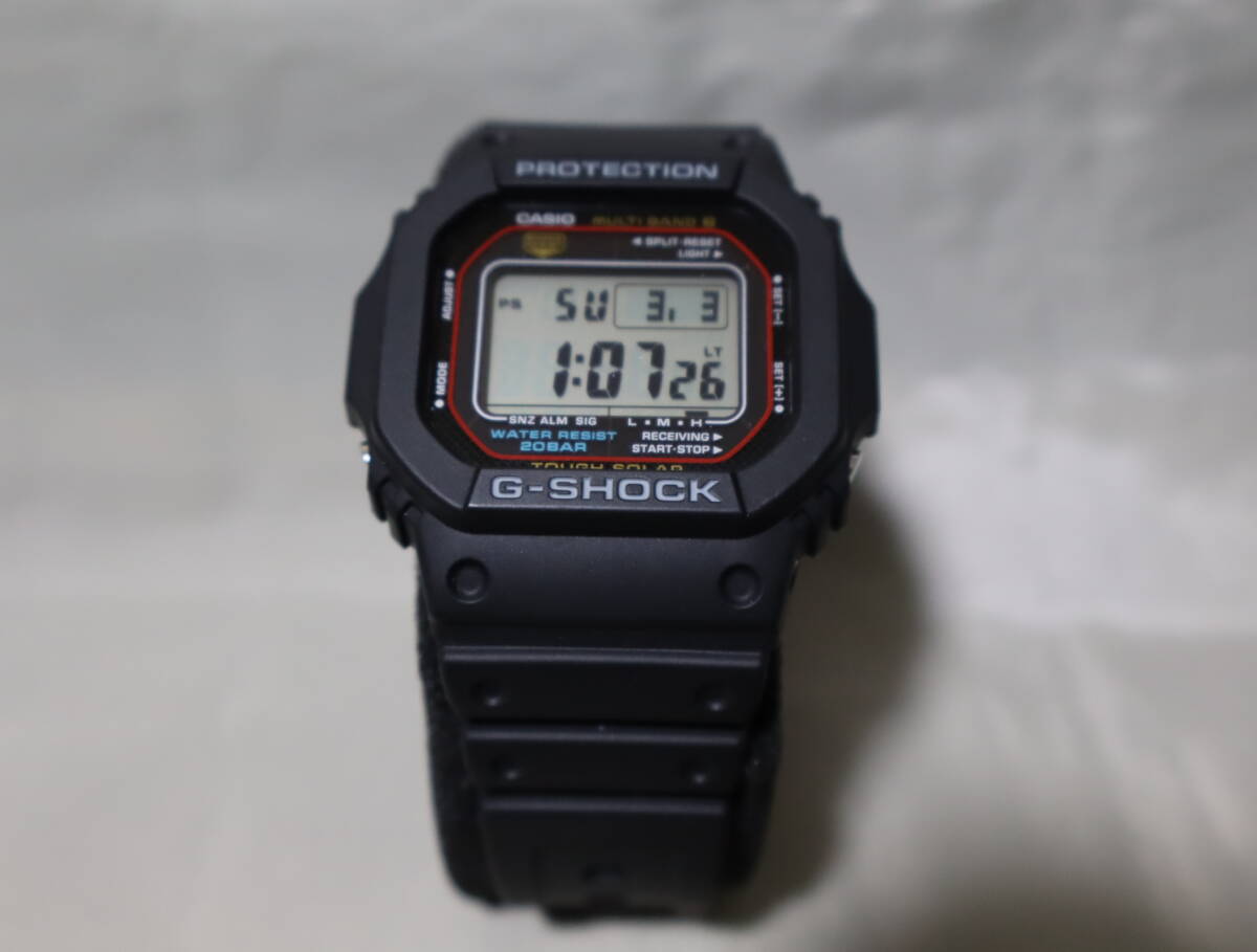 ☆CASIO/ G-SHOCK / スクエア タフソーラー マルチバンド6 ブラック/GW-M5610U-1JF/国内正規品/ の美中古品です。_マルチバンド6 ブラック/GW-M5610U-1JF