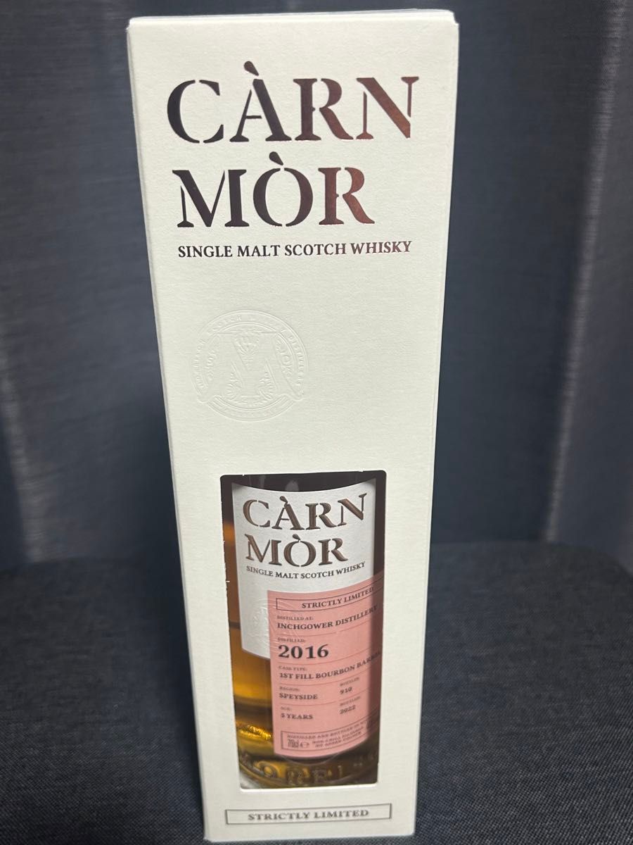 ウイスキー　CARN MOR シングルモルト　スコッチ　　　INCHGOWER DISTILLERY