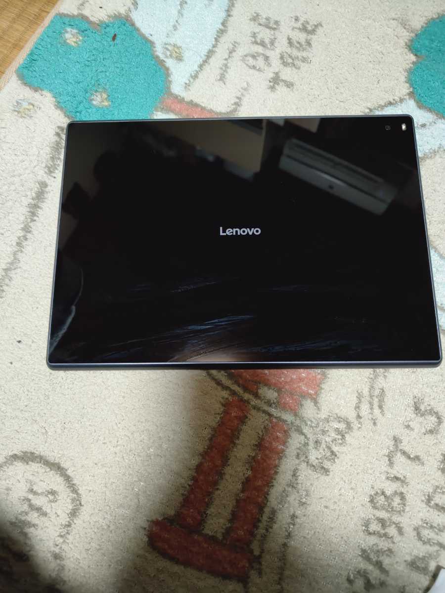 美品 Lenovo TAB4 タブレット 701LV SIMロック解除 メモリー2GB／ストレ－ジ16GB/ブラック softbank　10.1 インチ画面　テレビ　防水機能 _画像2