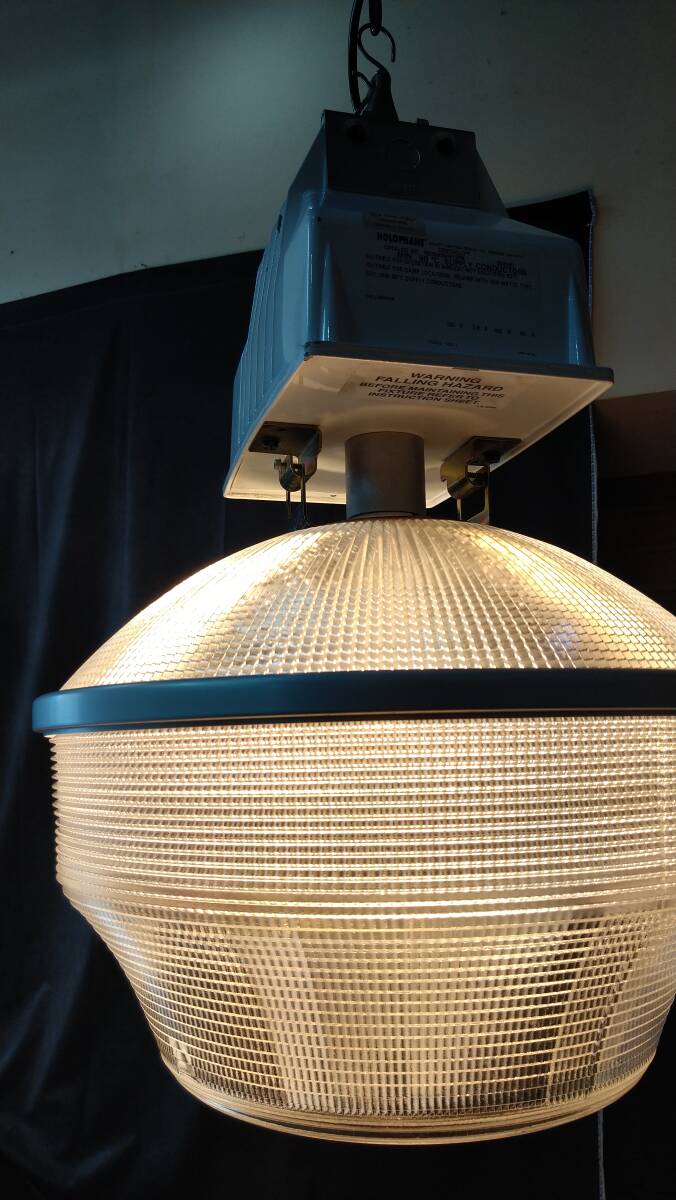 特価品 ビンテージ インダストリアル ホロフェン ビッグランプ HOLOPHANE Vintage Industrial ceiling Lamp_画像8