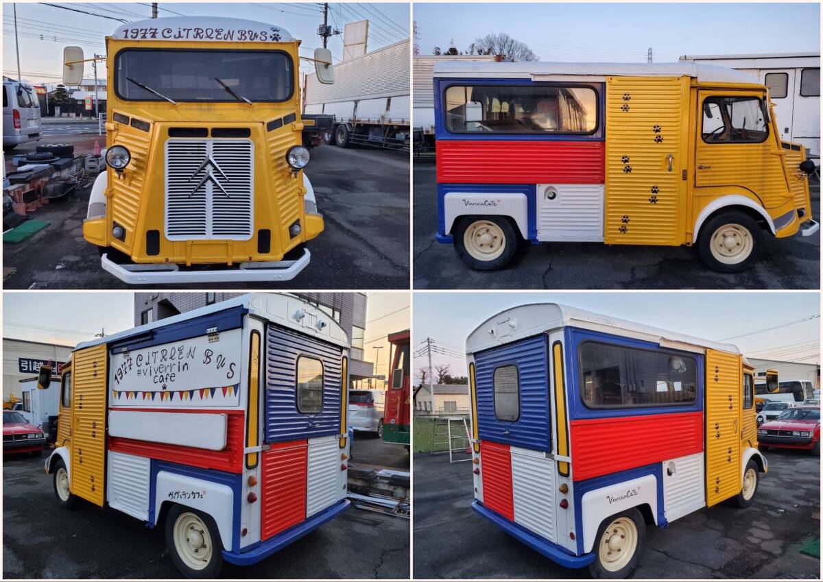 *1977 year ( Showa era 52 year ) Citroen HY movement sale car kitchen car compilation customer exceptionally effective rare car 