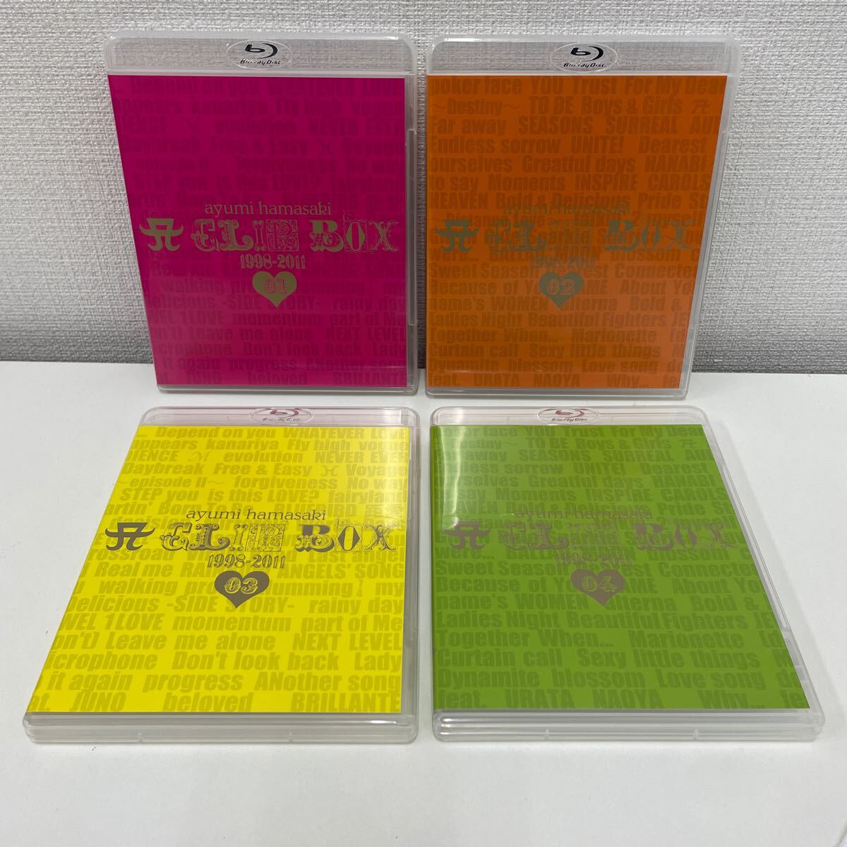 【1円スタート】 浜崎あゆみ ayumi hamazaki A CLIP BOX 1998-2011 Blu-ray4枚組_画像5