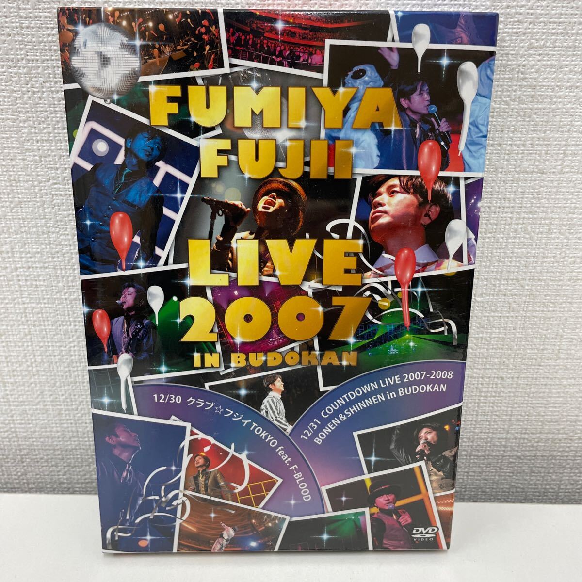 【新品未使用品】【1円スタート】 藤井フミヤ fUMIYA FUJII LIVE 2007 in BUDOKAN DVD F-BLOOD_画像1