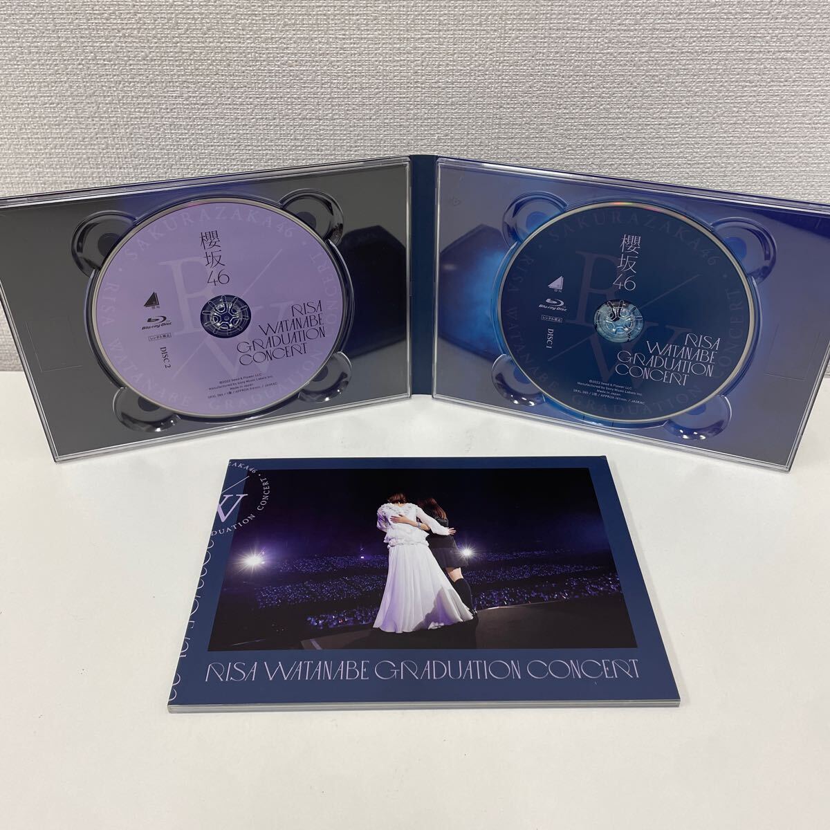 【1円スタート】 櫻坂46 RISA WATANABE GRADUATION CONCERT 完全生産限定版 Blu-ray2枚組 渡邉理佐 欅坂46の画像3