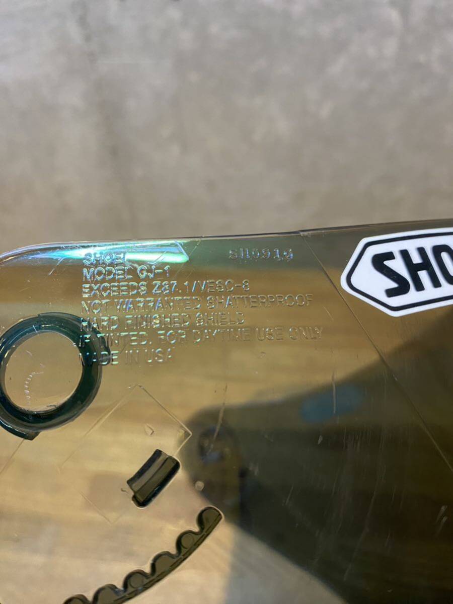 ③ SHOEI ミラーシールド　CJ−1 中古品_画像7