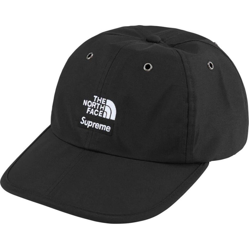 送料無料 黒 Supreme The North Face Split 6-Panel Cap Black 24SS シュプリーム ノースフェイス  6パネル キャップ Box Logo 新品未使用