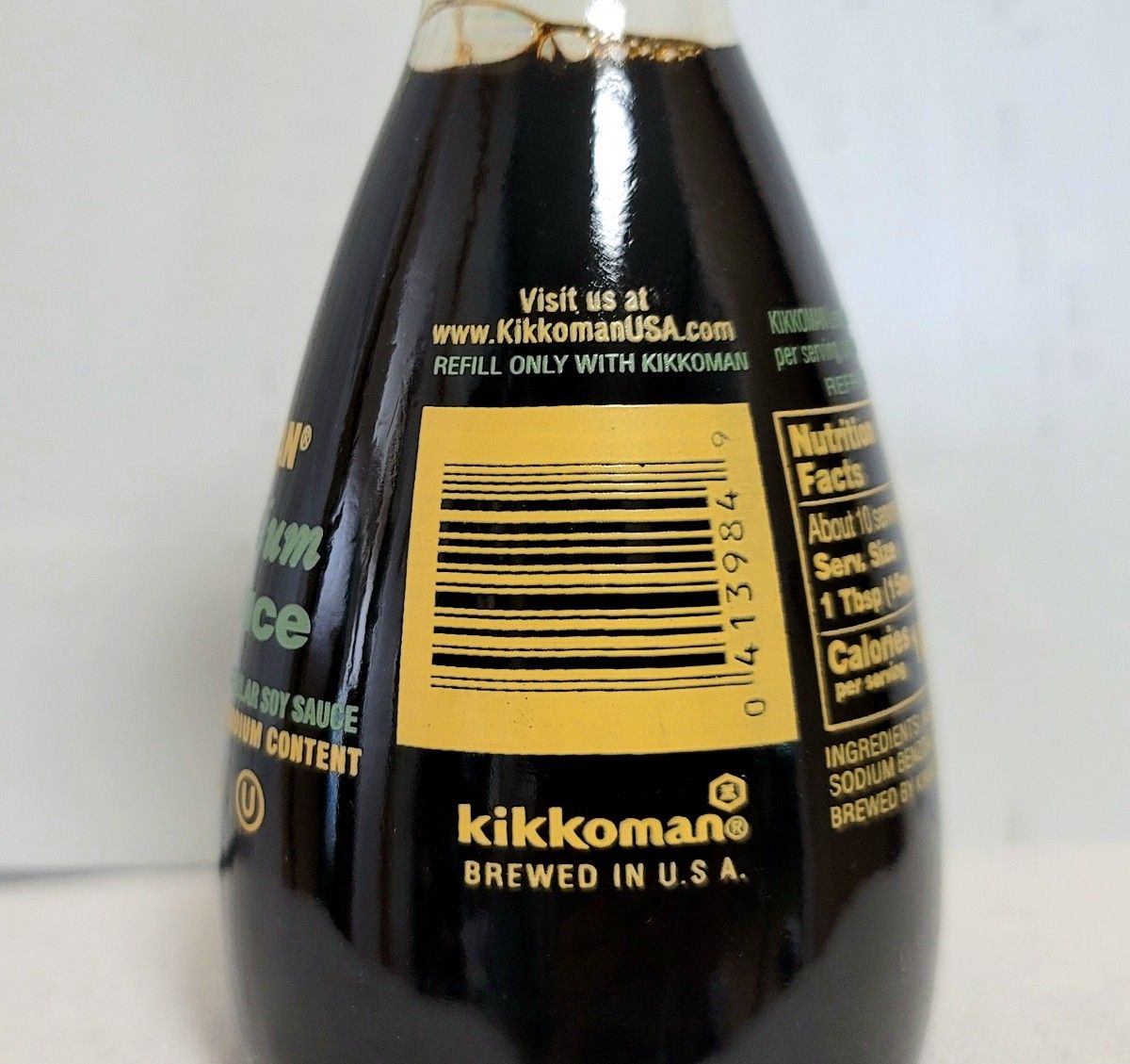 キッコーマン　醤油　Soy Sauce　海外限定　減塩