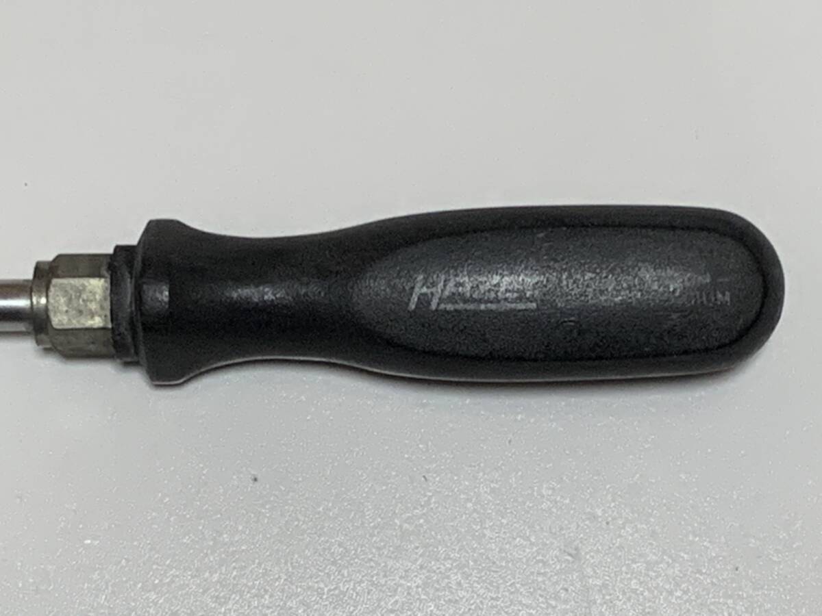 HAZET ハゼット プラスドライバー 835-4 CHROM VANADIUM 実用中古の画像2