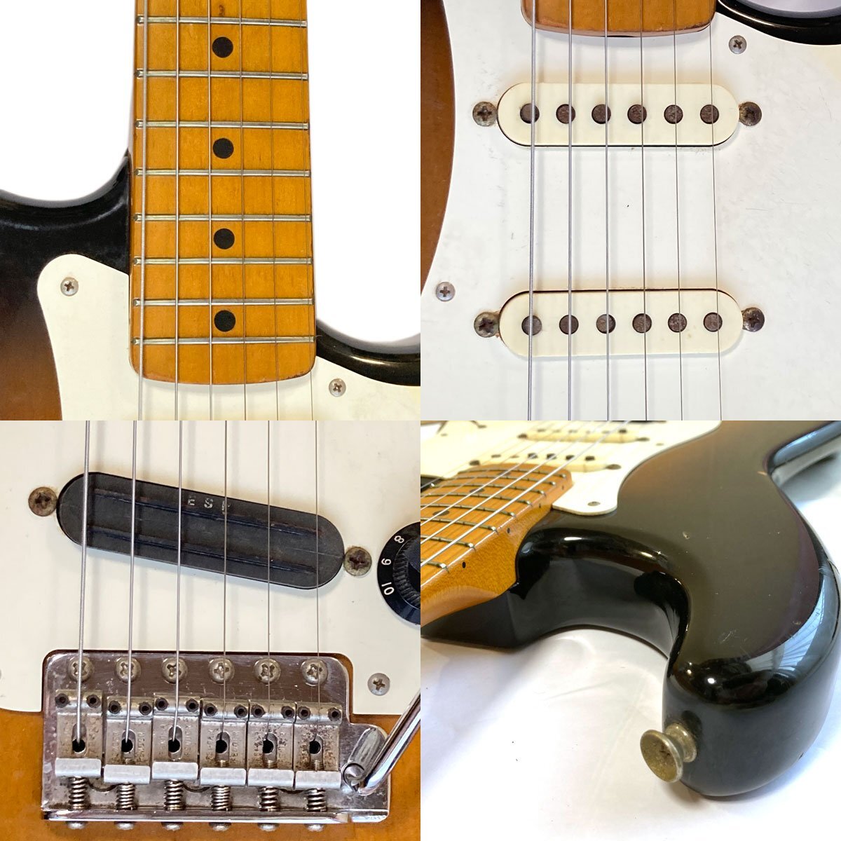 Fender JAPAN STRATOCASTER STD-57 Eシリアル フジゲン期 ESPハムバッキング(Duncan同様) ボディSTC-57 フェンダー ジャパン ストラトの画像4