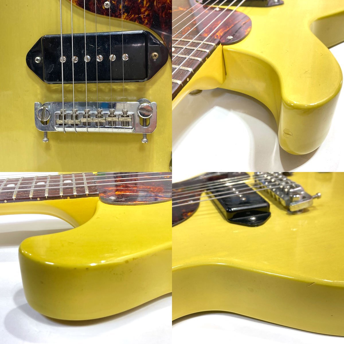 Burny LesPaul TV MODEL バーニー イエロー ジャパンヴィンテージ レスポール エレキギター (Fernandes)_画像4