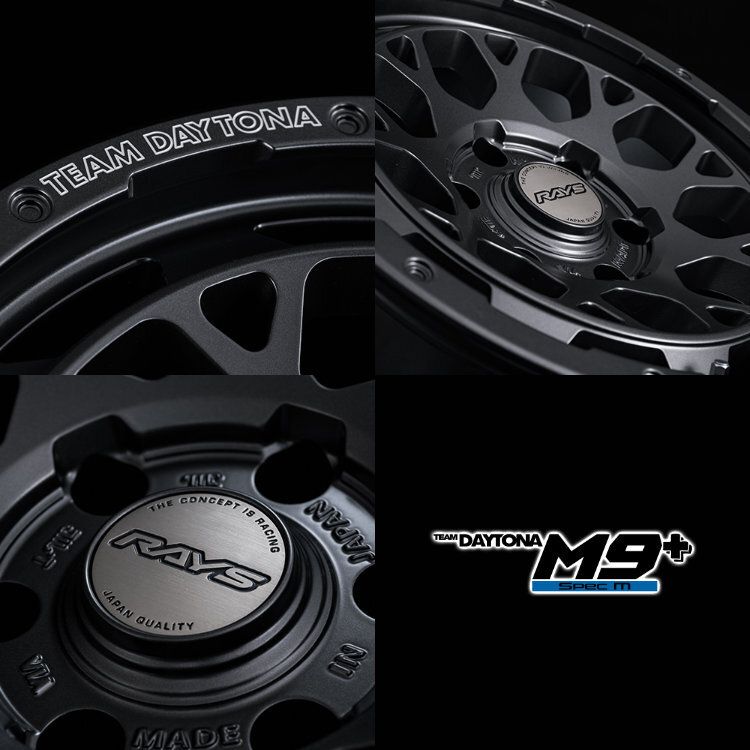 4本セット RAYS DAYTONA M9+ SpecM 17x8.0J 6/139.7 +20 AOJ TOYO OPEN COUNTRY R/T 265/65R17 ホワイトレター プラド ハイラックス_画像4