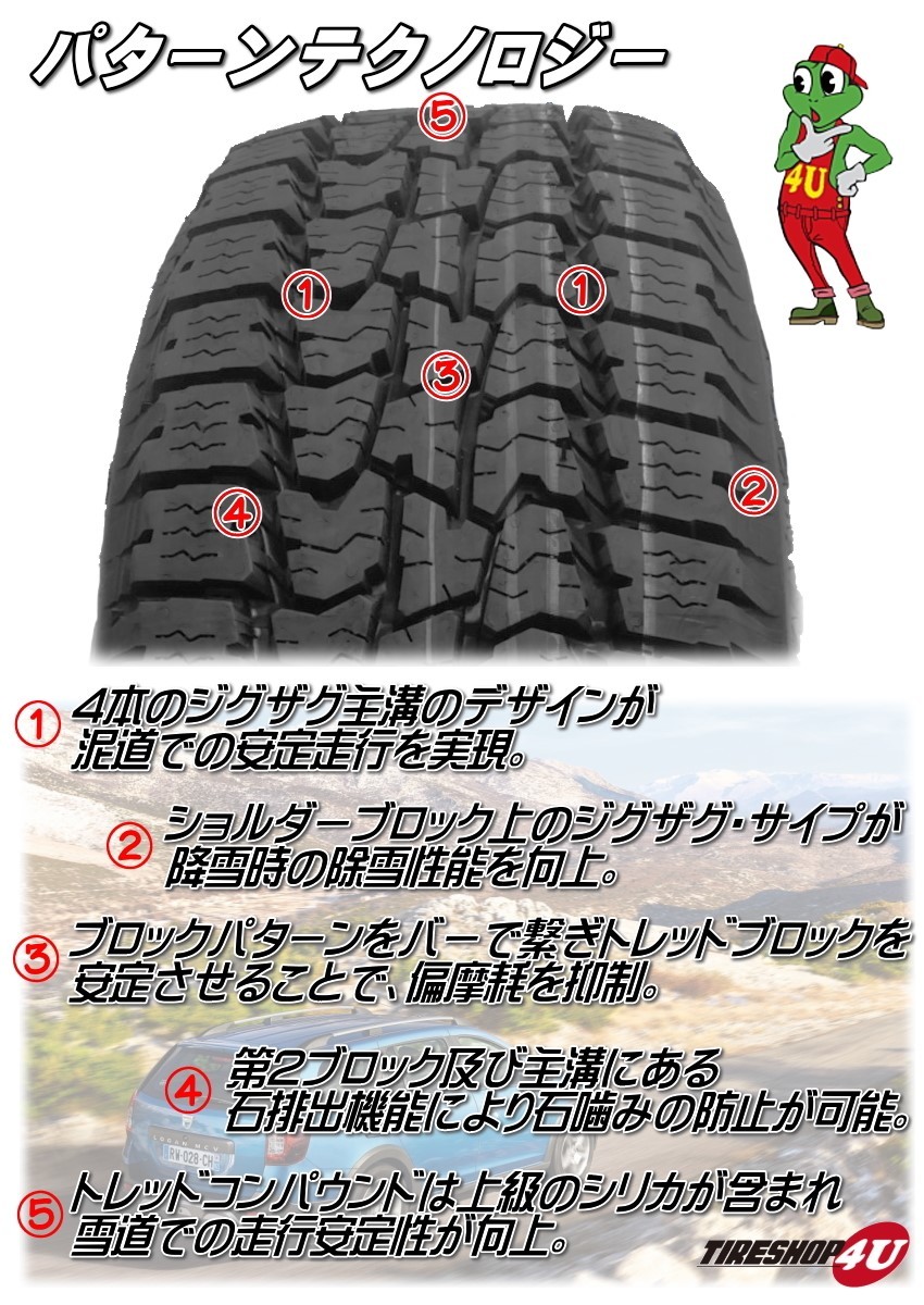 4本セット NeoCarrow 14x4.5J 8/100/114.3 +45 ブラック MUDSTAR radial A/T 165/65R14 ホワイトレター アゲトラ ミラージュ ソリオ15系_画像7