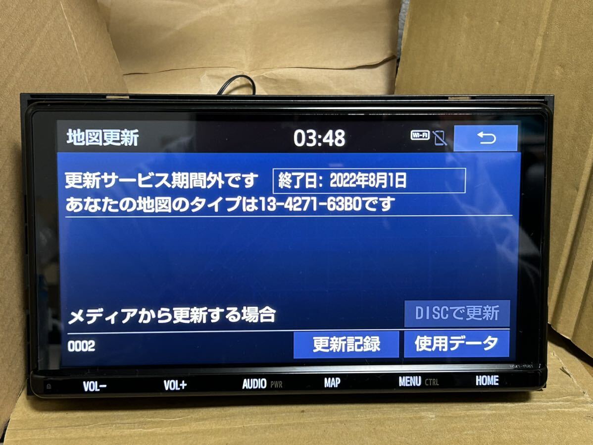 22年8月地図更新済 NSZT-Y68T 9インチ用 地図sd 実機にて動作確認済 08675-0AS42 送料無料の画像3