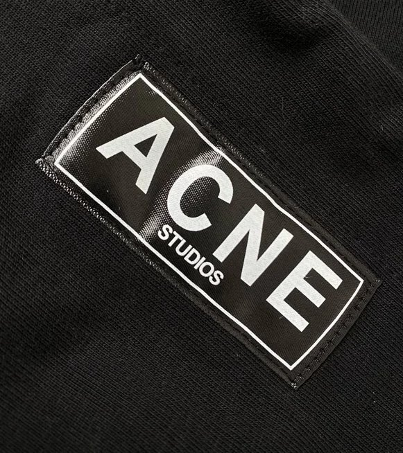 acne studios アクネストゥディオズ トップス パーカー レディース メンズ カジュアル ブラックS_画像4