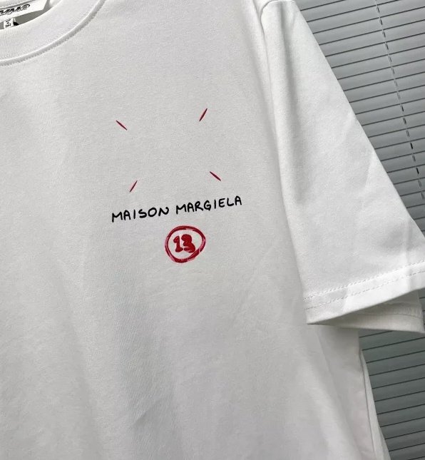 Maison Margiela メゾン マルジェラ トップス Tシャツ メンズ レディース シンプル ホワイト Mの画像6