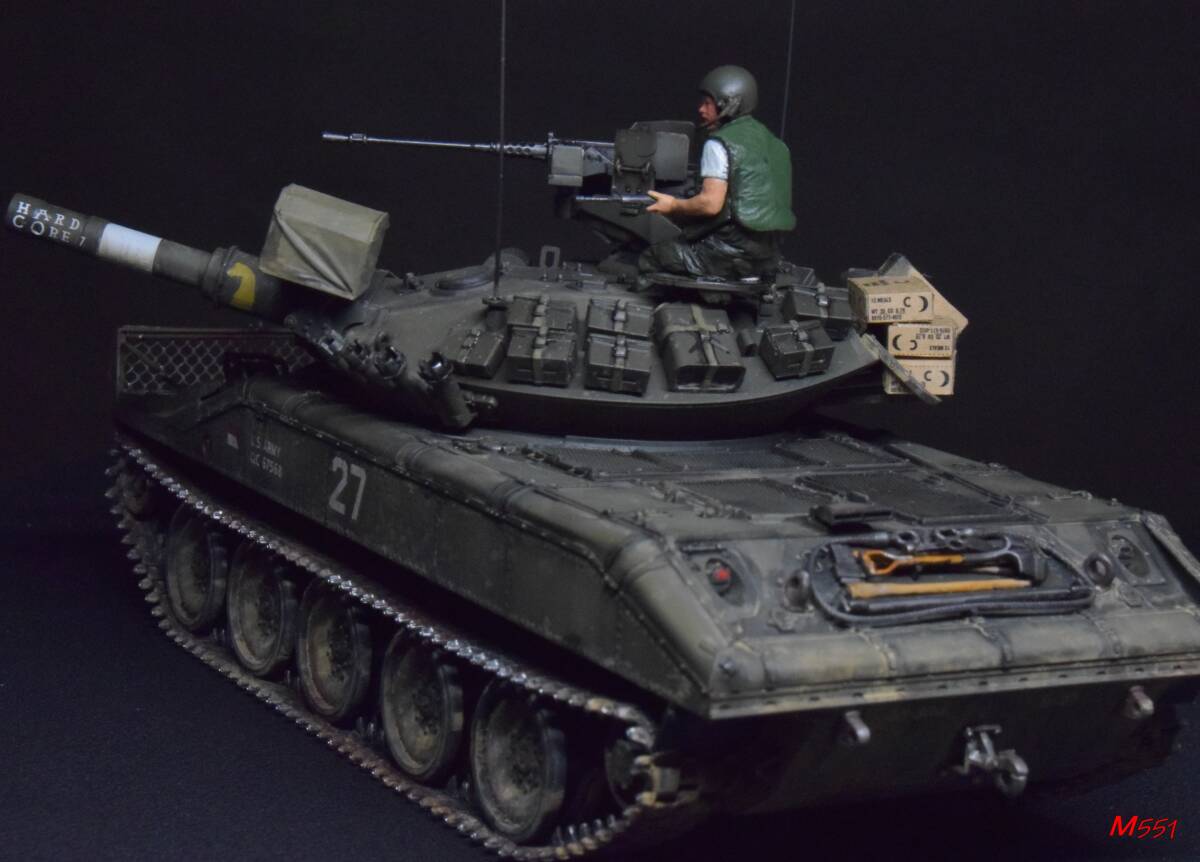 完成品　タミヤ　1/35　Ｍ551 シェリダン（ベトナム戦争）塗装済み完成品_画像8