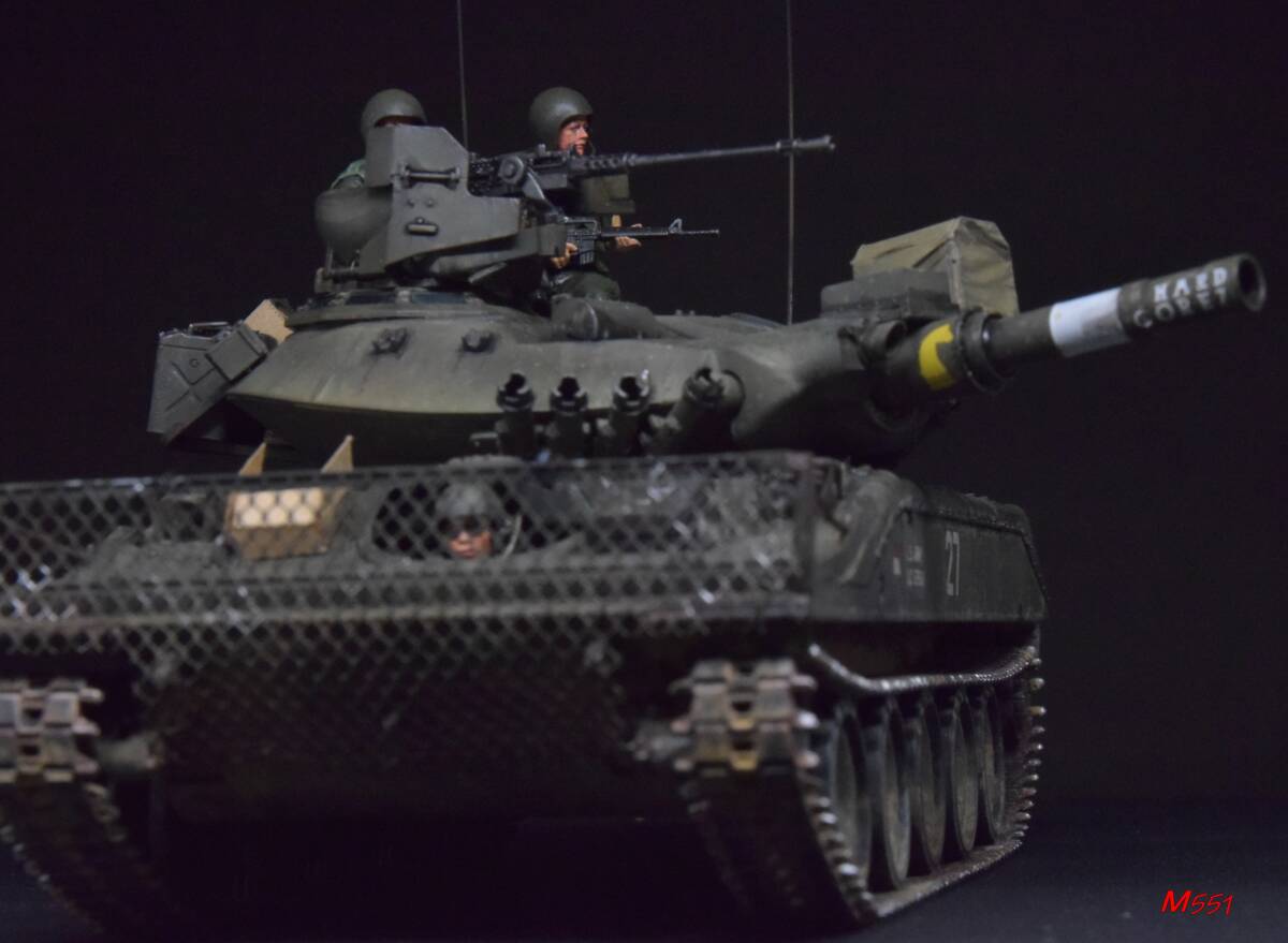 完成品　タミヤ　1/35　Ｍ551 シェリダン（ベトナム戦争）塗装済み完成品_画像6