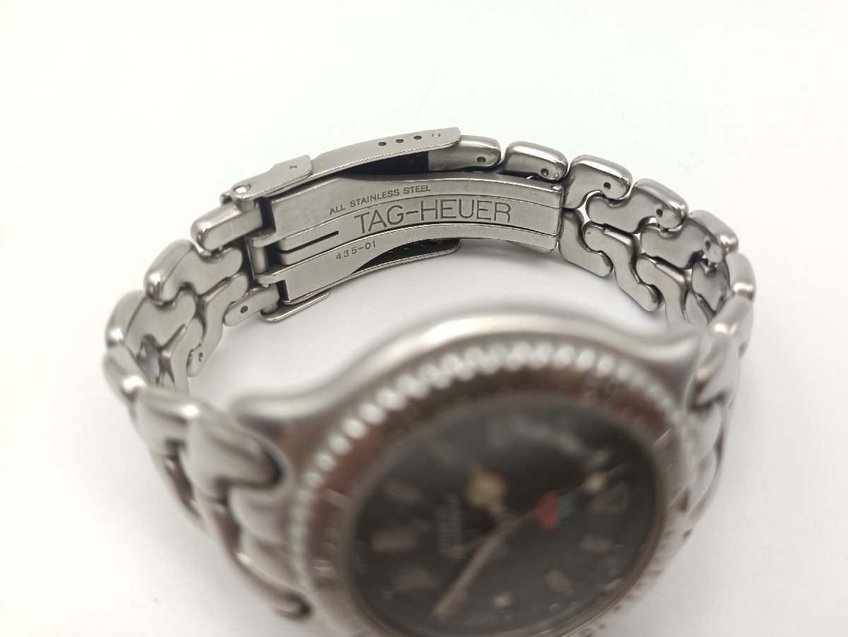 ジャンク品 TAG Heuer／タグホイヤー プロフェッショナル200M S99.213K レディース腕時計_画像5