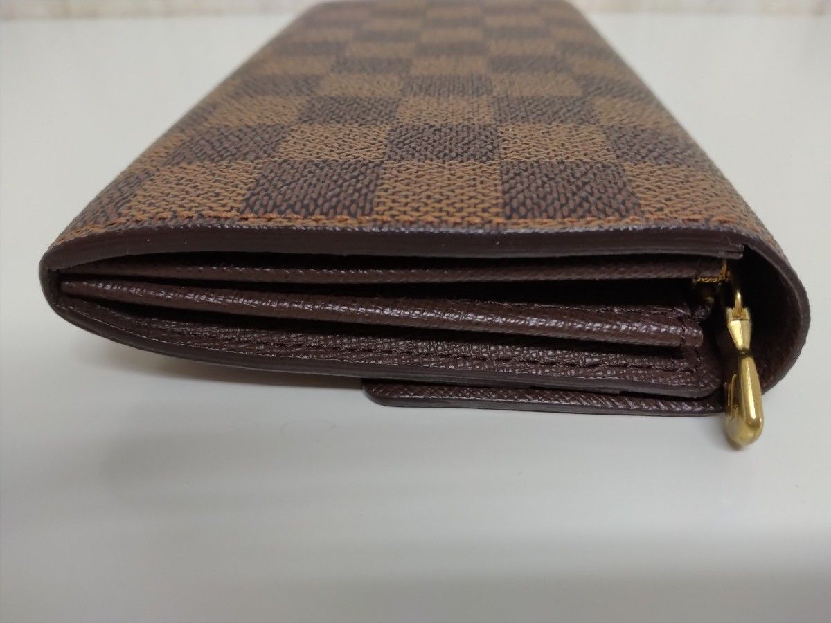 LOUIS VUITTON ダミエ ポルトフォイユサラ 長財布 ルイヴィトン 財布 N61734