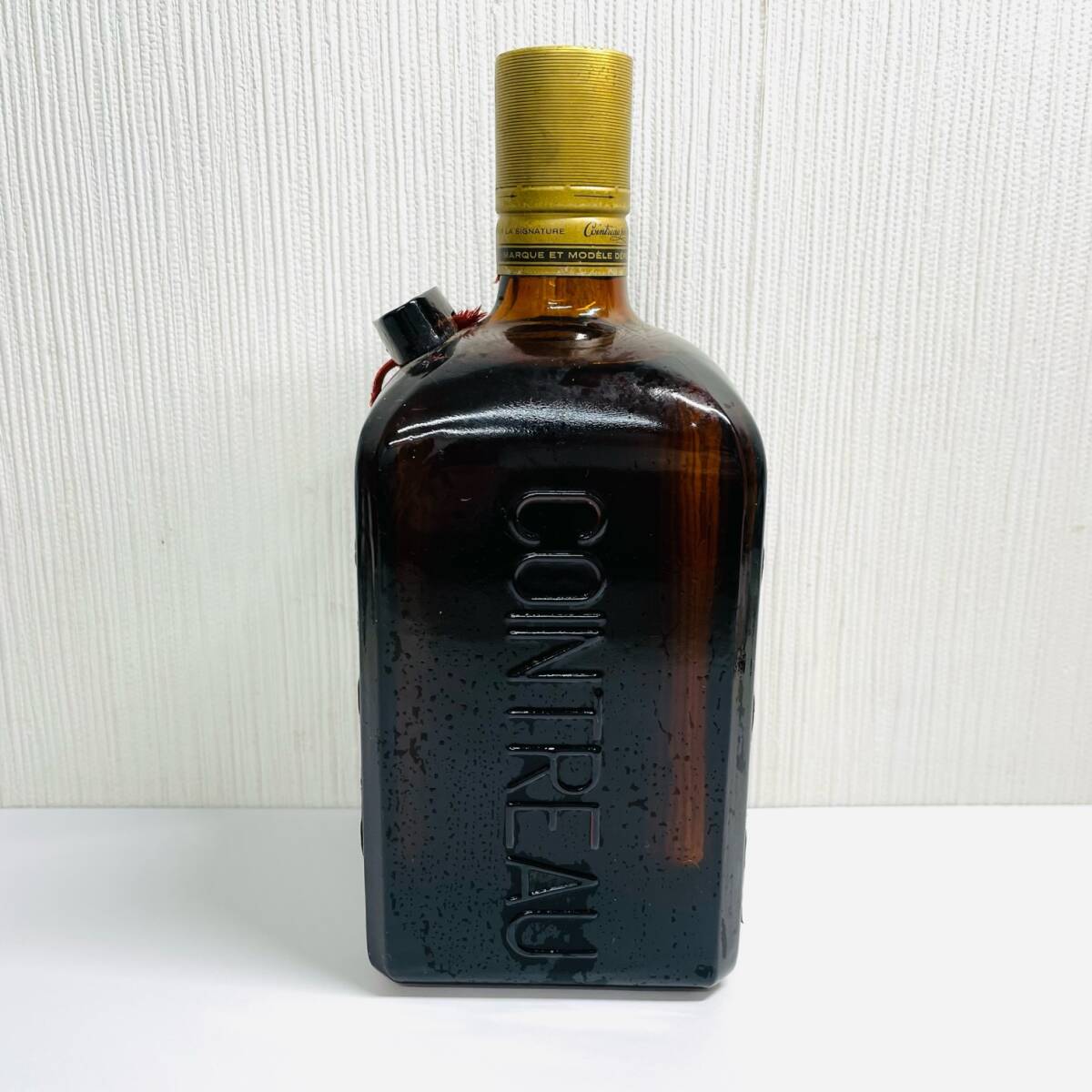 C-02221SI 【未開栓】 COINTREAU コアントロー LIQUEUR SPECIALITE ANGERS FRANCE リキュール 700ml 40% 古酒 当時物 旧ラベル？_画像4