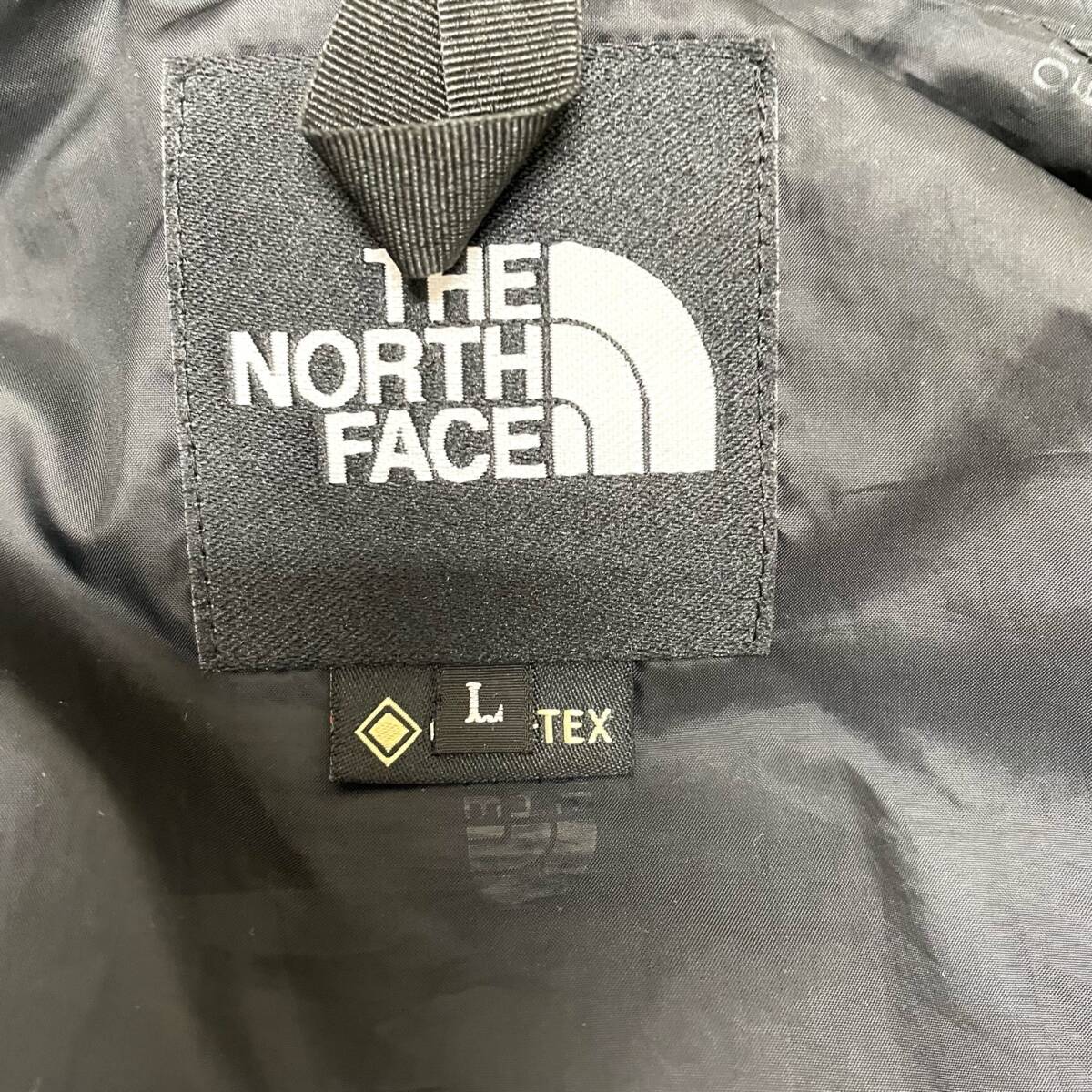 C-03055SI 【美品】 THE NORTH FACE ザ ノースフェイス NP11834 MOUNTAIN LIGHT JACKET マウンテン ジャケット ゴアテックス Lサイズ_画像9