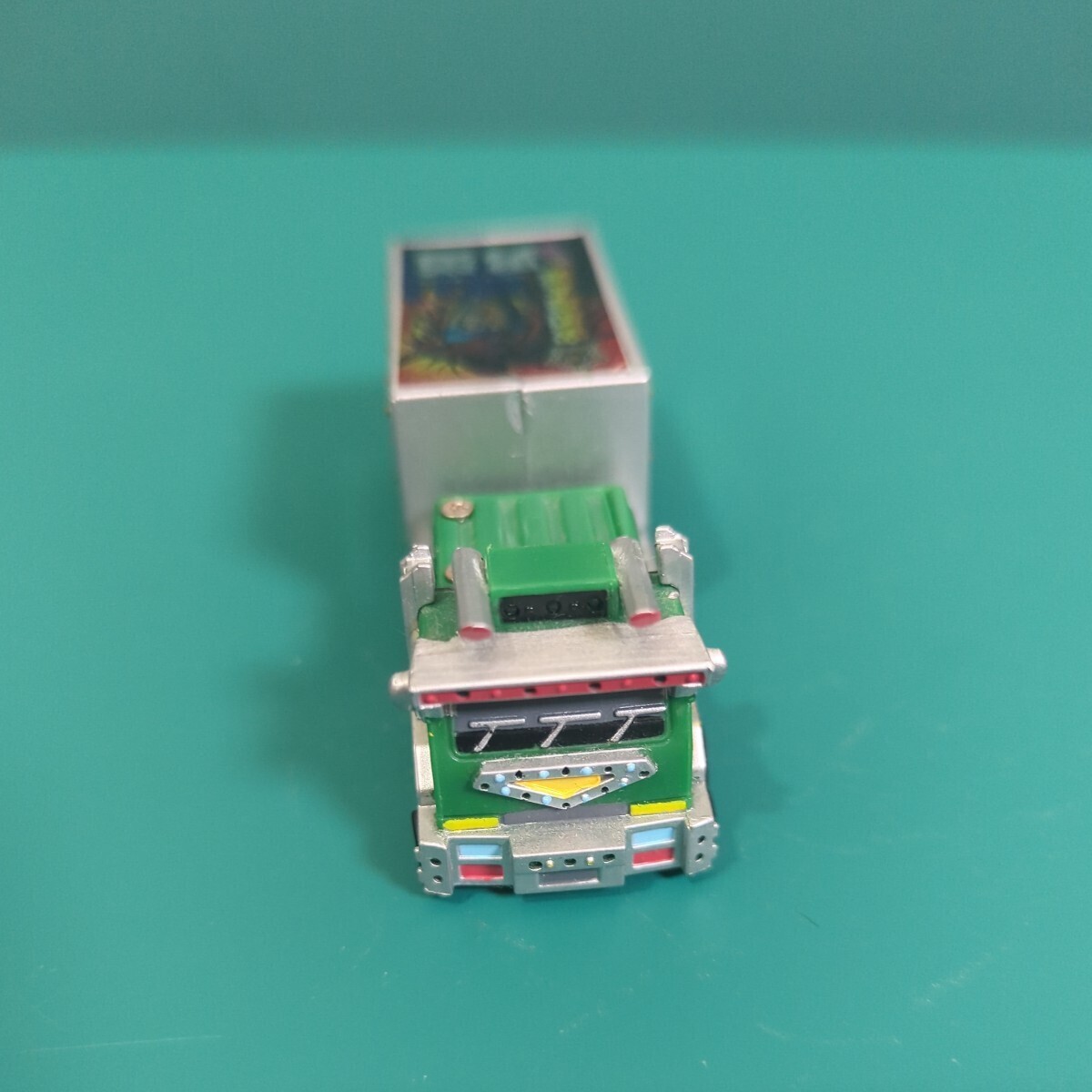 ◆中古品◆　ガシャポン　デコトラ　今野産業株式会社　カプセル爆走トラッカー　#デラックス　①_画像2