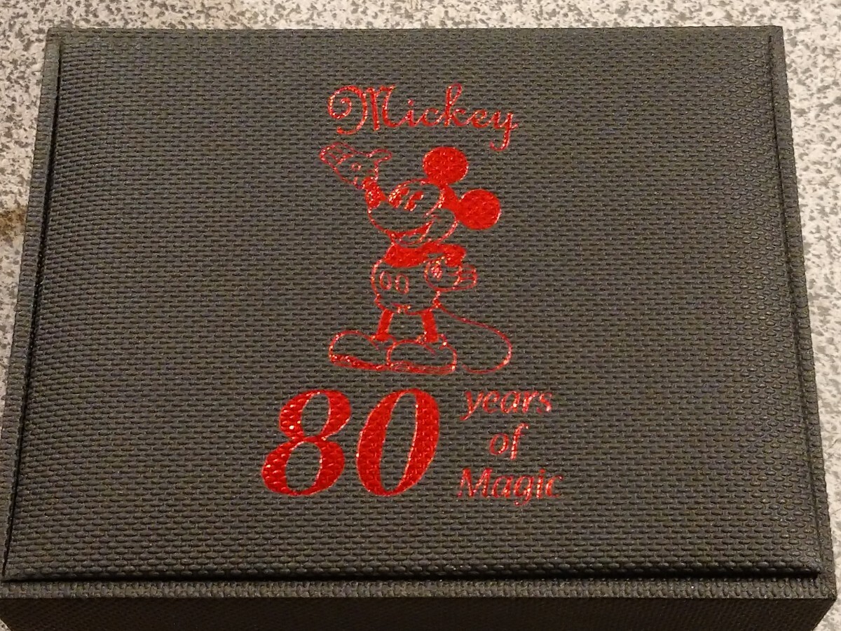 マニア必見！ミッキーマウス生誕80周年記念限定モデル。新品未使用。上位モデルの手巻き複雑時計の画像8