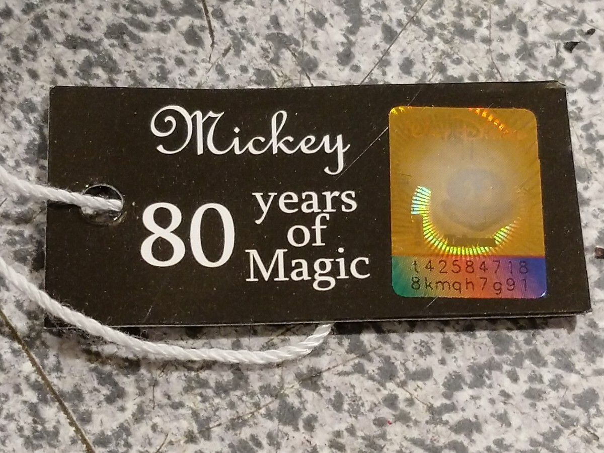マニア必見！ミッキーマウス生誕80周年記念限定モデル。新品未使用。上位モデルの手巻き複雑時計の画像6