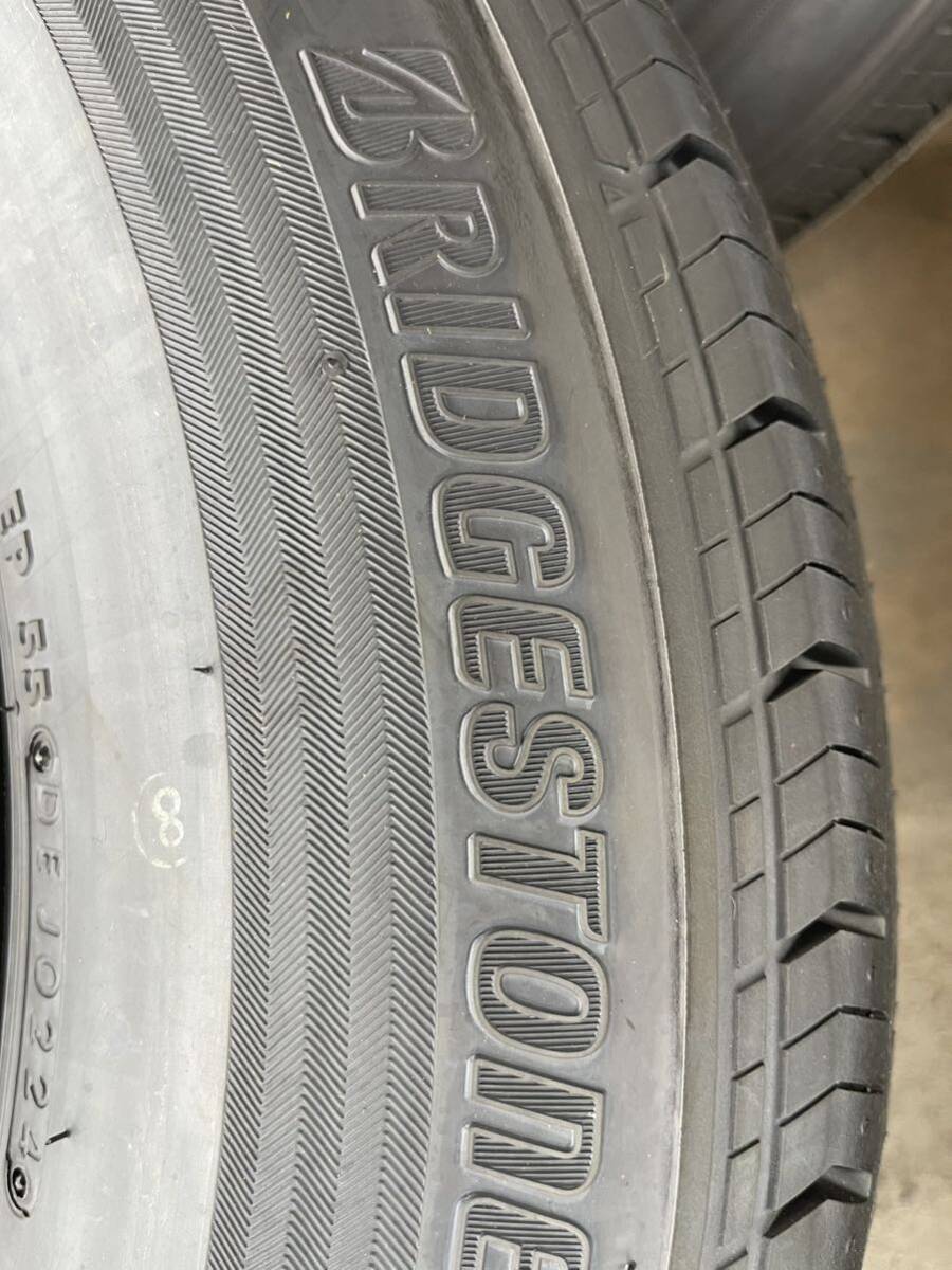 *¥1 start!* Toyota original new car removing Hiace tire & wheel SET Bridgestone LT tire 24 year manufacture receipt welcome nut attaching 