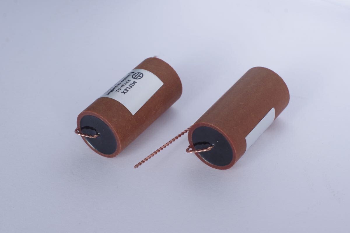 [ new goods ]MIFLEX KPCU-01 0.15μF 600V copper . paper poly- Pro pi Len film oil condenser [2 piece set ]