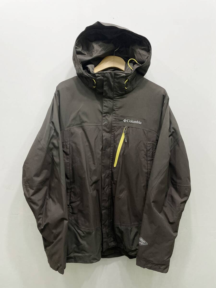 (V1550) COLOMBIA OMNI-TECH WINDBREAKER JACKET ウィンドブレーカー ジャケット メンズ M サイズ 正規品_画像1