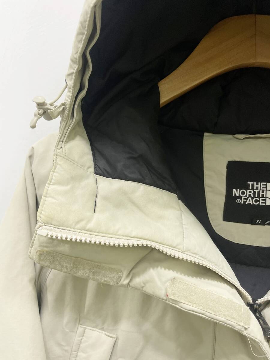 (V1571) ノースフェイス HYVENT ダウンジャケット レディース XL サイズ THE NORTH FACE 正規品_画像7