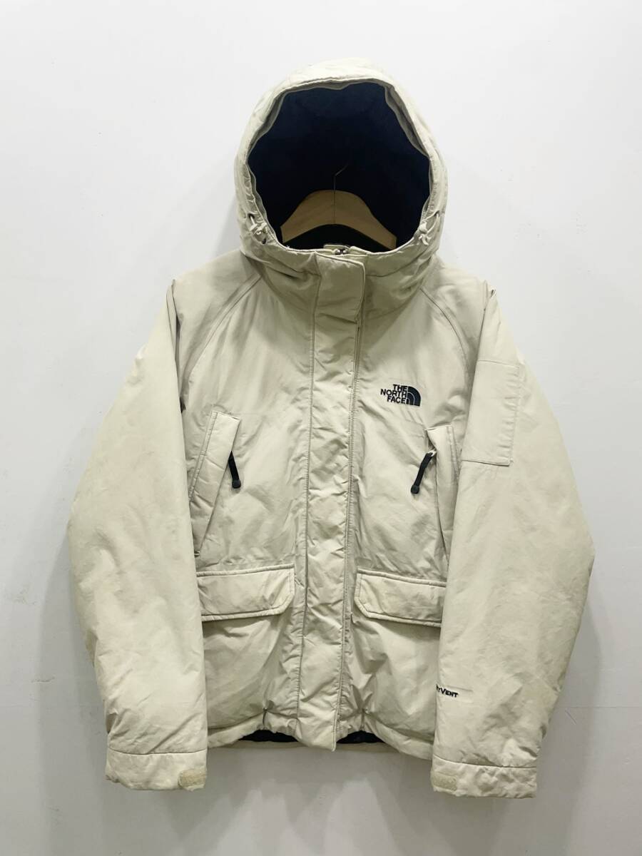 (V1571) ノースフェイス HYVENT ダウンジャケット レディース XL サイズ THE NORTH FACE 正規品_画像1