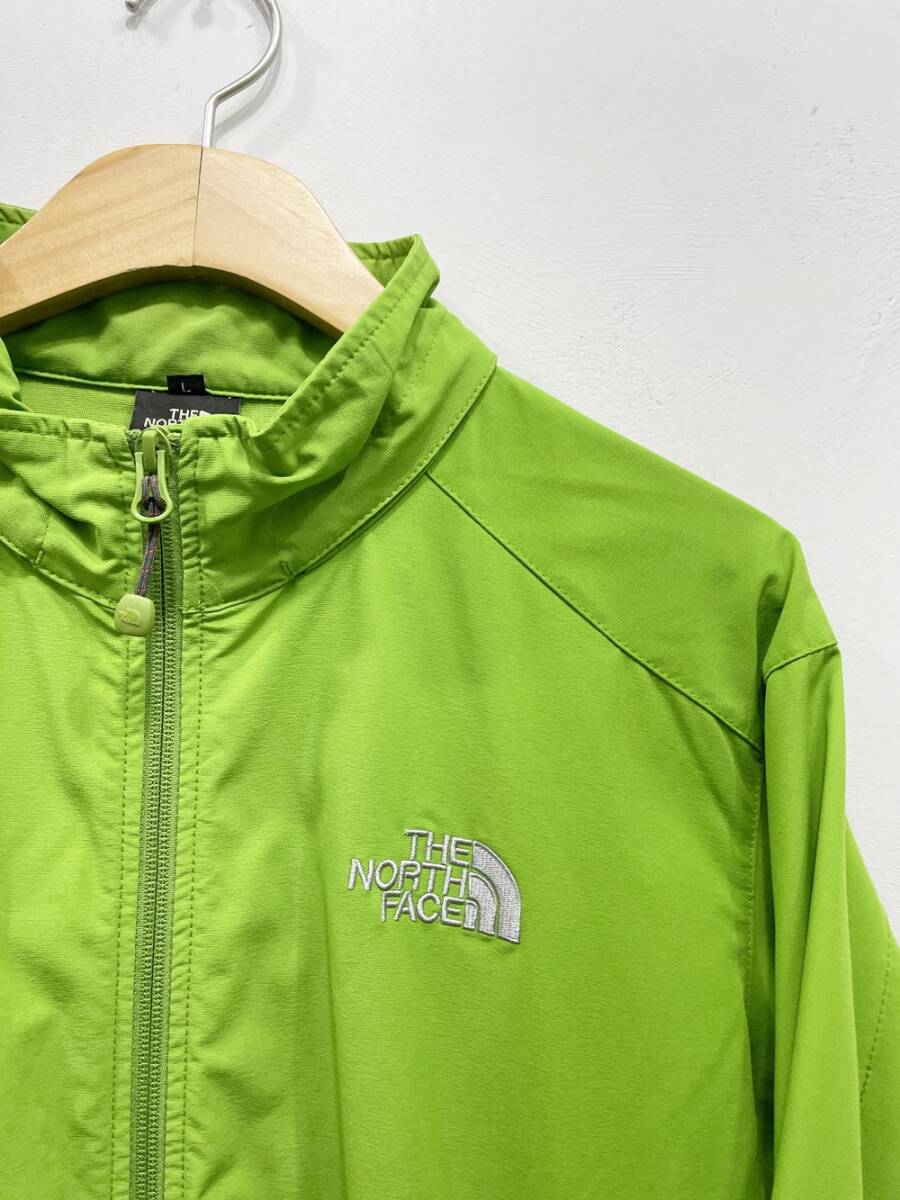 (T1796) THE NORTH FACE WINDBREAKER JACKET ノースフェイス ウィンドブレーカー ジャケット メンズ L サイズ 正規品_画像2