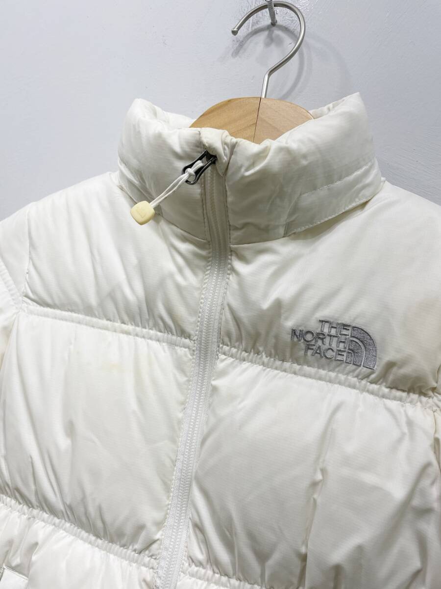 (V1874) ノースフェイス ダウンジャケット KIDS 120 サイズ THE NORTH FACE 正規品_画像2