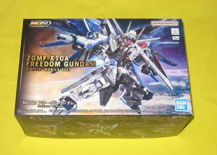 ★新品・未組立 ■ MGSD ZGMF-X10Aフリーダムガンダム　■ 機動戦士ガンダムSEED ★