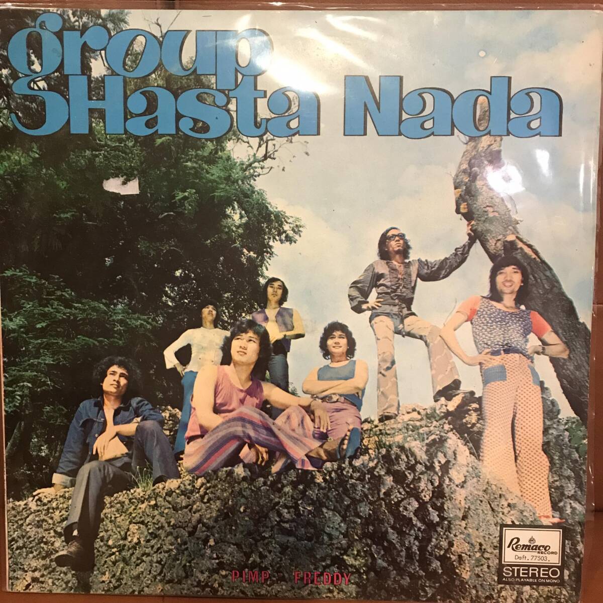 LP Indonesia[ Group Hasta Nada ] Indonesia Tropical Funky Soul Garage Psych south .Pop 70\'s illusion rare record popular band 