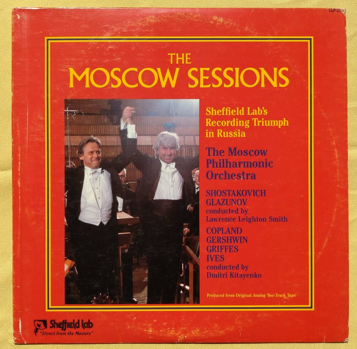 THE MOSCOW SESSIONS / The Moscow Philharmonic Orchestra - SHEFFILED LAB TLP27 キタエンコ、レイトン・スミス US盤の画像1