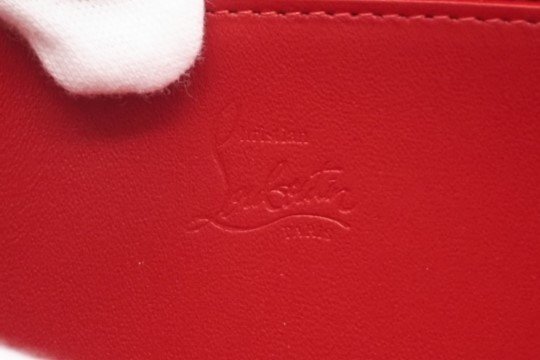 ☆安心の３大保証☆ Aランク ≪Christian Louboutin クリスチャン ルブタン/ラウンドファスナー長財布≫ 1235094 パネトーネ 黒 送料無料_画像10