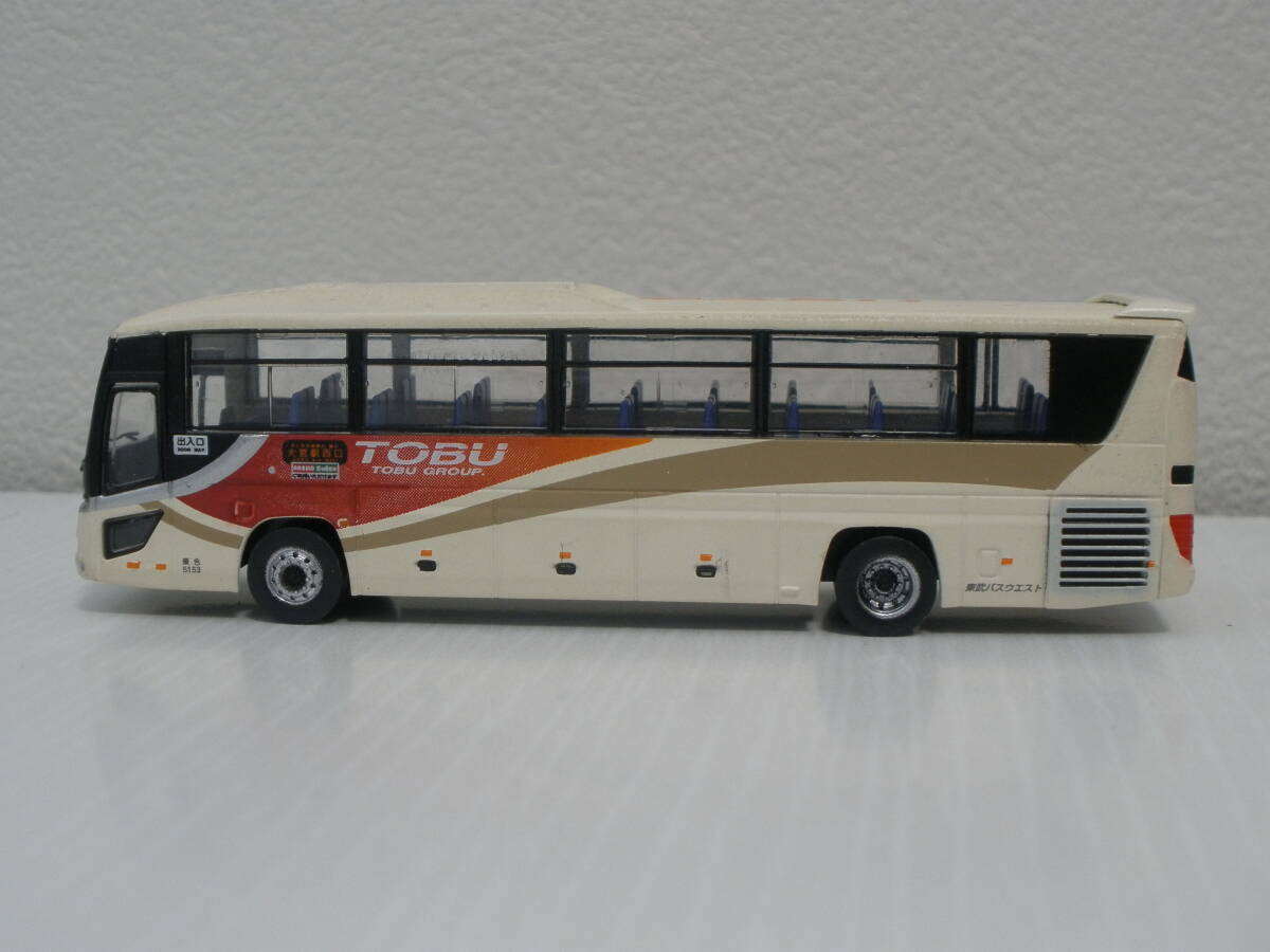バスコレクション　K180　東武バスオリジナル５台セット　ばらし　日野　セレガ　（車体のみ）　出品個数：１個_画像2