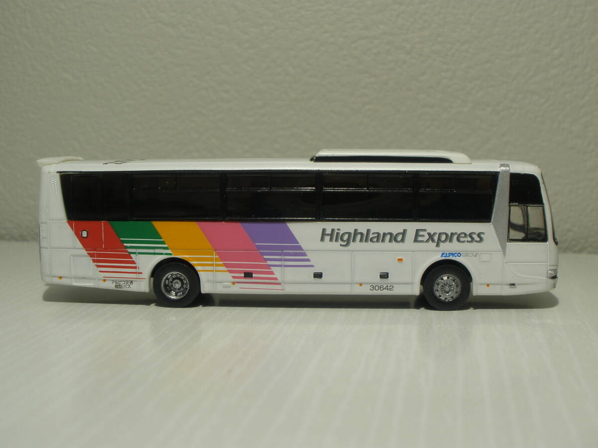 バスコレクション　N065　中央高速バス５台セットＡ　ばらし　アルピコ交通（車体のみ）　出品個数：５個_画像4