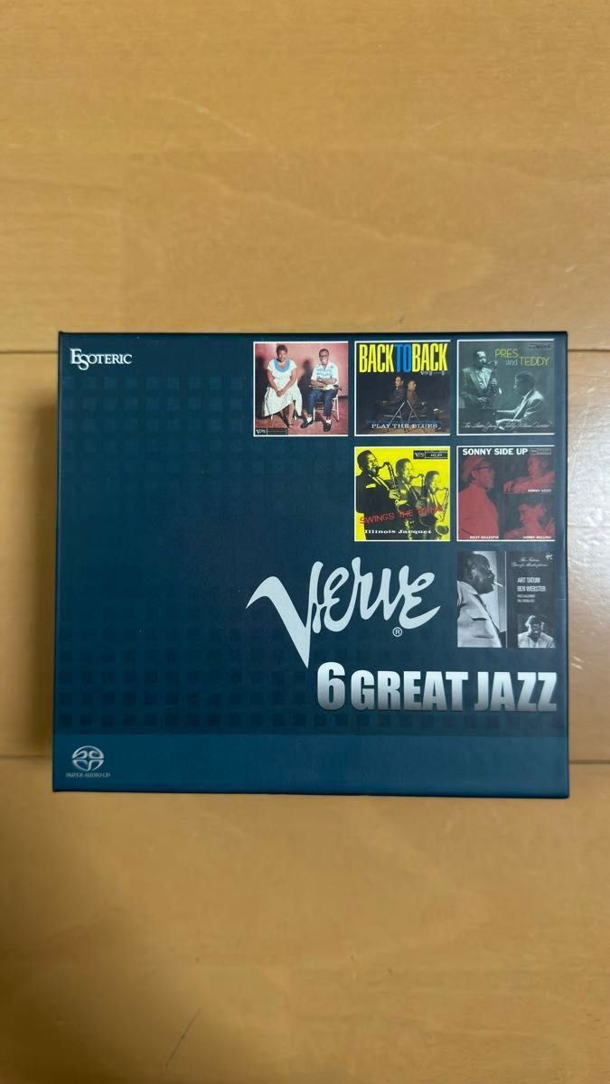 verve 6 GREAT JAZZ Esoteric CD６枚組 ／ ヴァーヴ６グレート・ジャズ　エソテリック