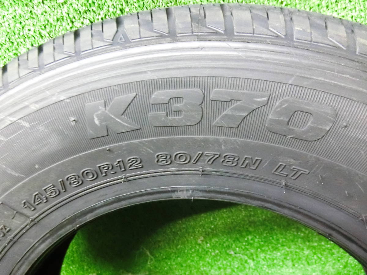 ★ ブリヂストン BS K370 ★ 145/80R12 80/78N ★ 軽トラ・軽バン ★【税込・送料込】4本総額 13800円～★4本set★Z170_画像8