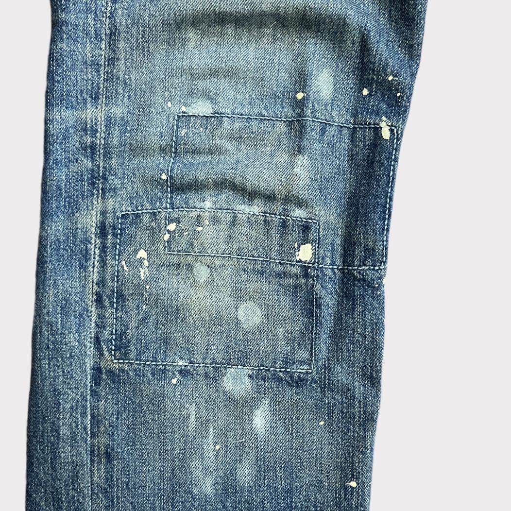 paper denim & cloth デニム 汚し、ダメージ加工 アメリカ製 27_画像4