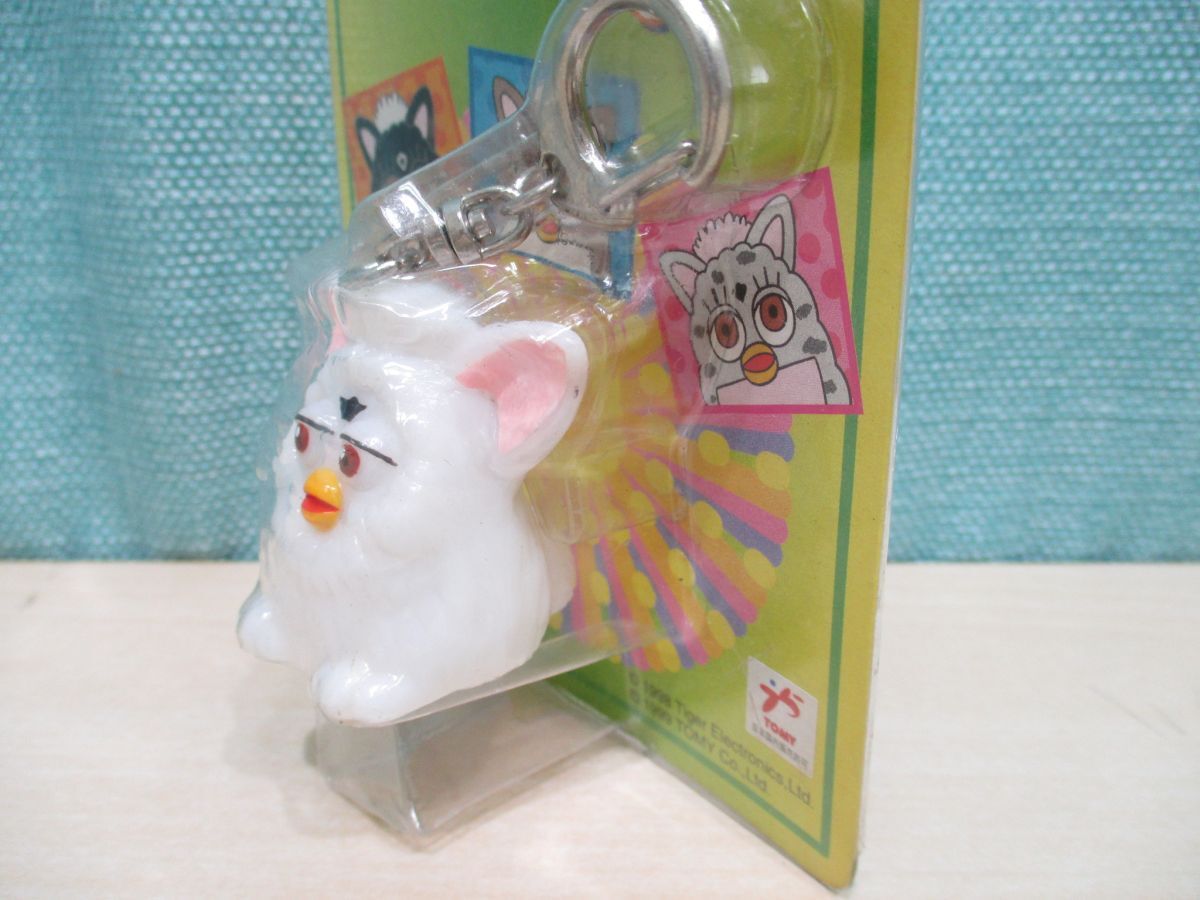 koOZ-74[ operation not yet verification ] old Tommy TOMY# Furby /FURBY light key holder # that time thing /1999