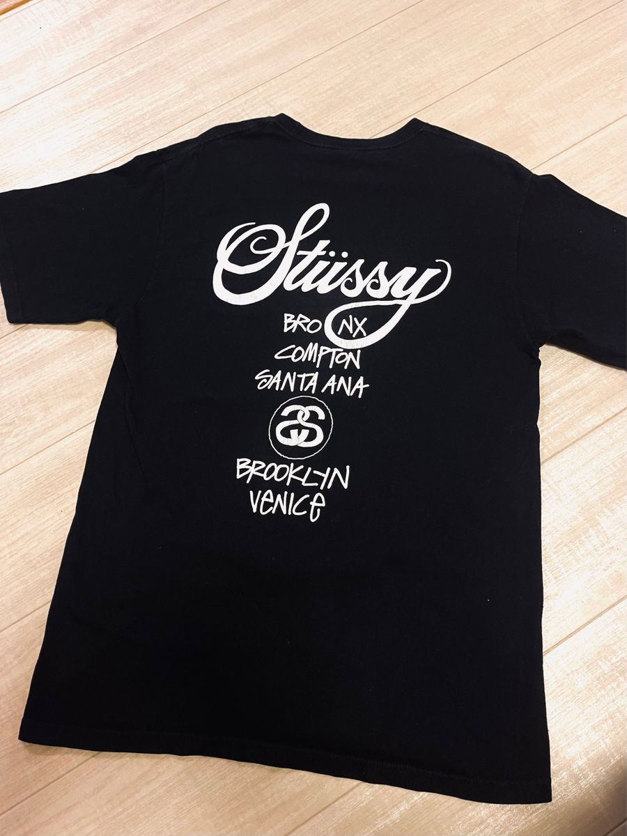 Stussy WORLD TOUR TEE "Black"