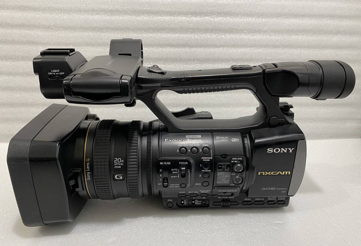 SONY ソニー HXR-NX3 NXCAM 業務用 HDビデオカメラ 動作品の画像2